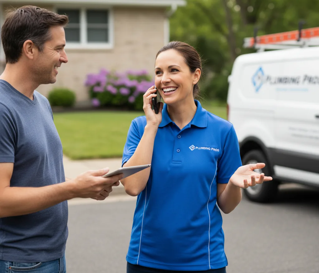 Grant Plumbing customer support in Landis
